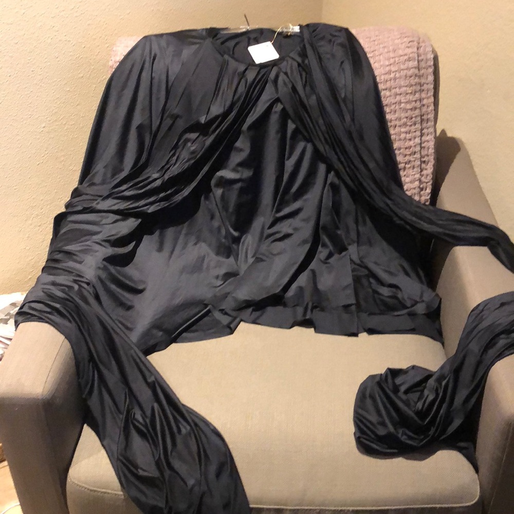 Butter by Nadia satin wrap dress